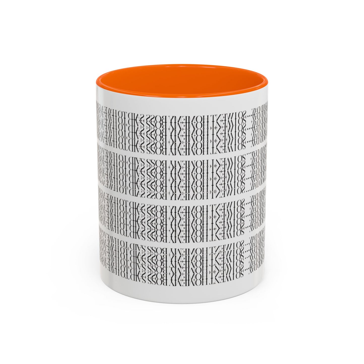 Funny Work Hidden Message Mug - “My Boss said to have a good day… so I went home.”- Viral Optical Illusion Mug - Secret Sarcastic Work Message - Dishwasher Safe, Unique Gifts for Coffee Lovers, Home & Office Decor, Holiday Present.