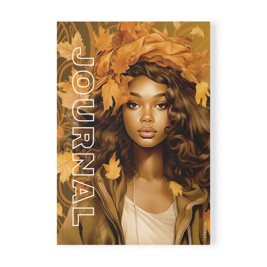 Autumn Dreams Softcover Journal Notebook, A5 - Inspirational Journal for Gratitude, Planning, Creativity, Gifts, Home Office