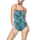 Blue Tropical Bliss Women's One-piece Swimsuit (AOP)