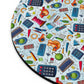 Academic Adventures Colorful School Supplies Mouse Pad - Perfect for Students & Teachers