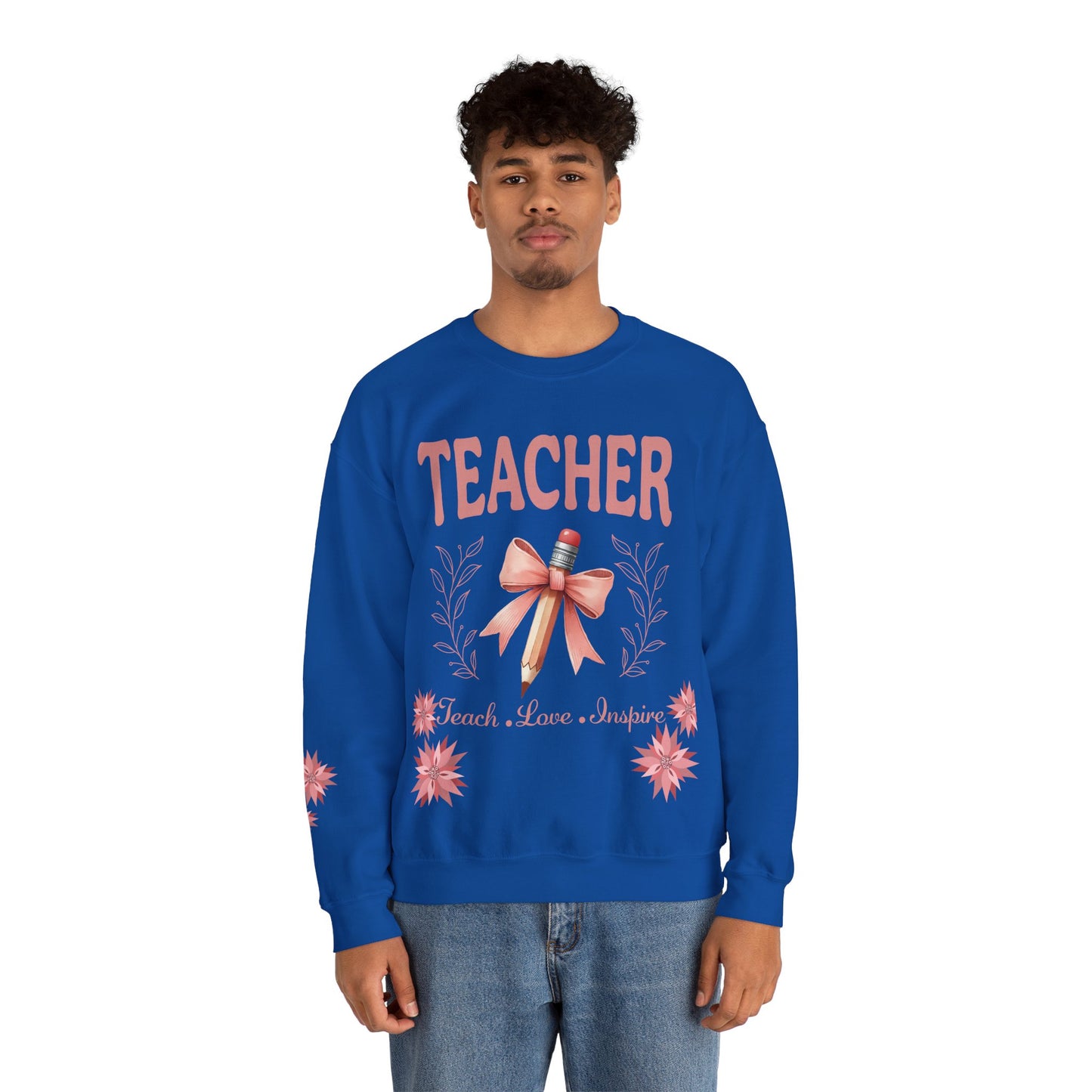 Teacher Unisex Heavy Blend™ Crewneck Sweatshirt