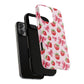 Strawberry Blush Coquette Magnetic Tough iPhone Cases - Funky Fruit Cases, Floral iPhone Cover, Trendy Gifts, iPhone Accessories, Strawberry Lover