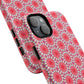 Roseburst Mosaic Vibrant Flower Pattern iPhone Case, Stylish iPhone Cover, Tough Magnetic Case, Floral Gift, Trendy Accessory for Her