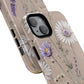 Lavender Floral Tough Magnetic Phone Case | Durable Protective Cover, Flower Design, Gifts for Her, Phone Accessories, Nature Lover