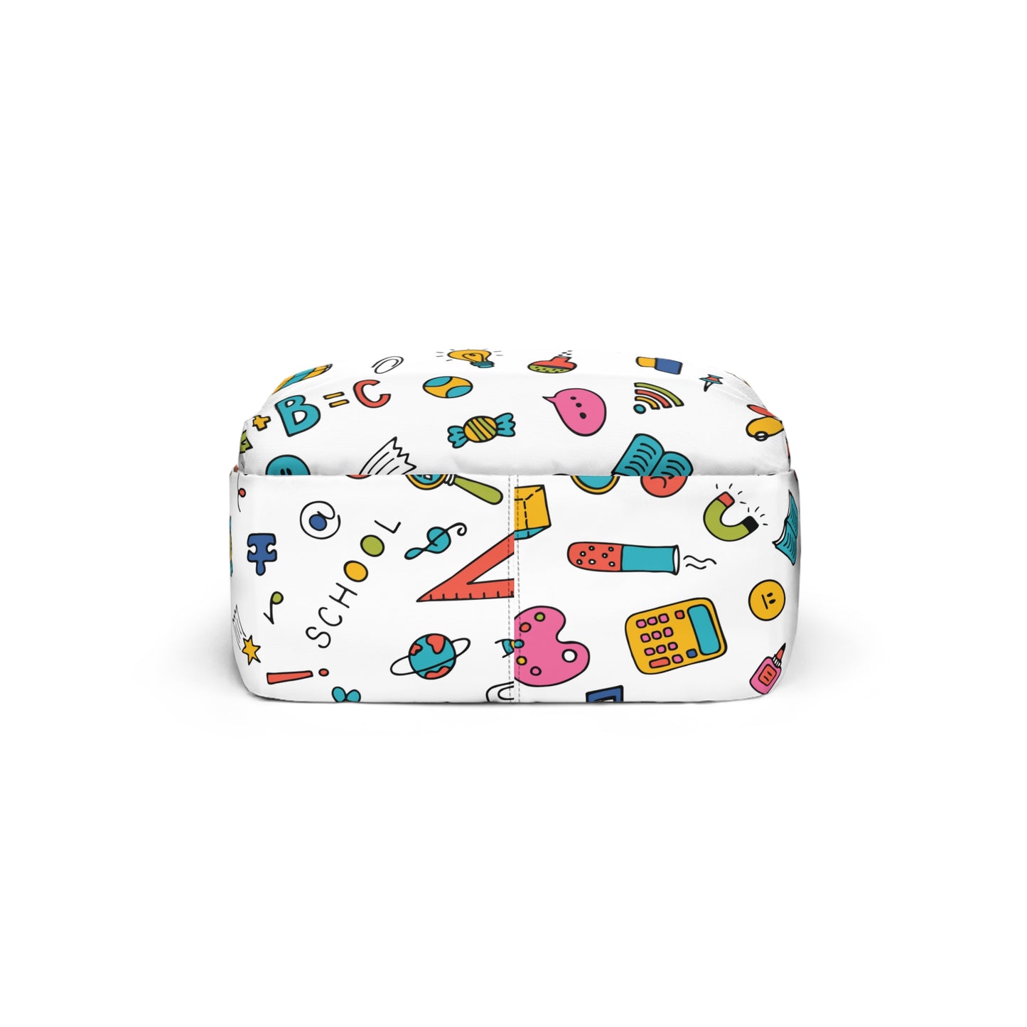 Personalized Classroom Couture Composition Book Inspired Colorful Kids' Backpack, School Bag, Fun Pattern Backpack, Cute Child's Rucksack, Composition Backpack, Unique School Supplies