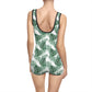 White Tropical Bliss Women's Vintage Swimsuit (AOP)