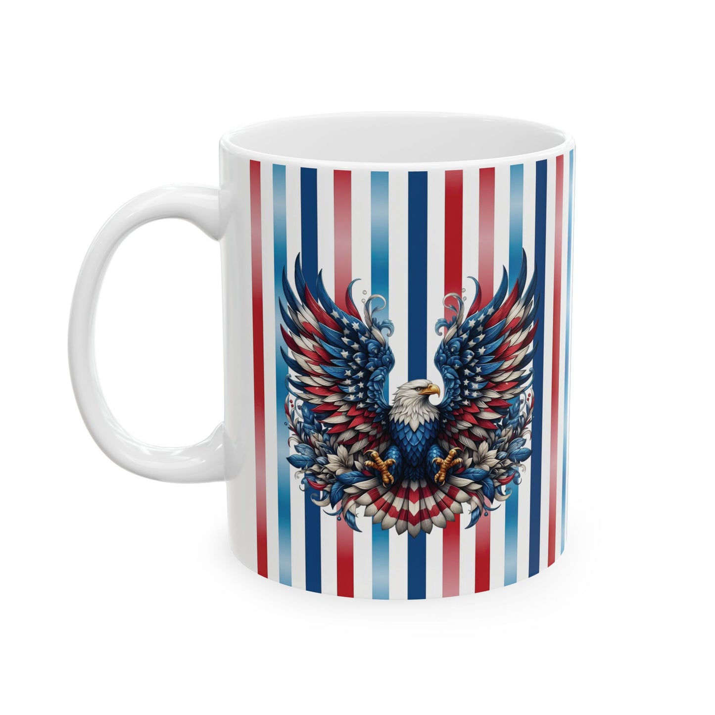 Patriotic Pride Ceramic Mug, (11oz, 15oz)