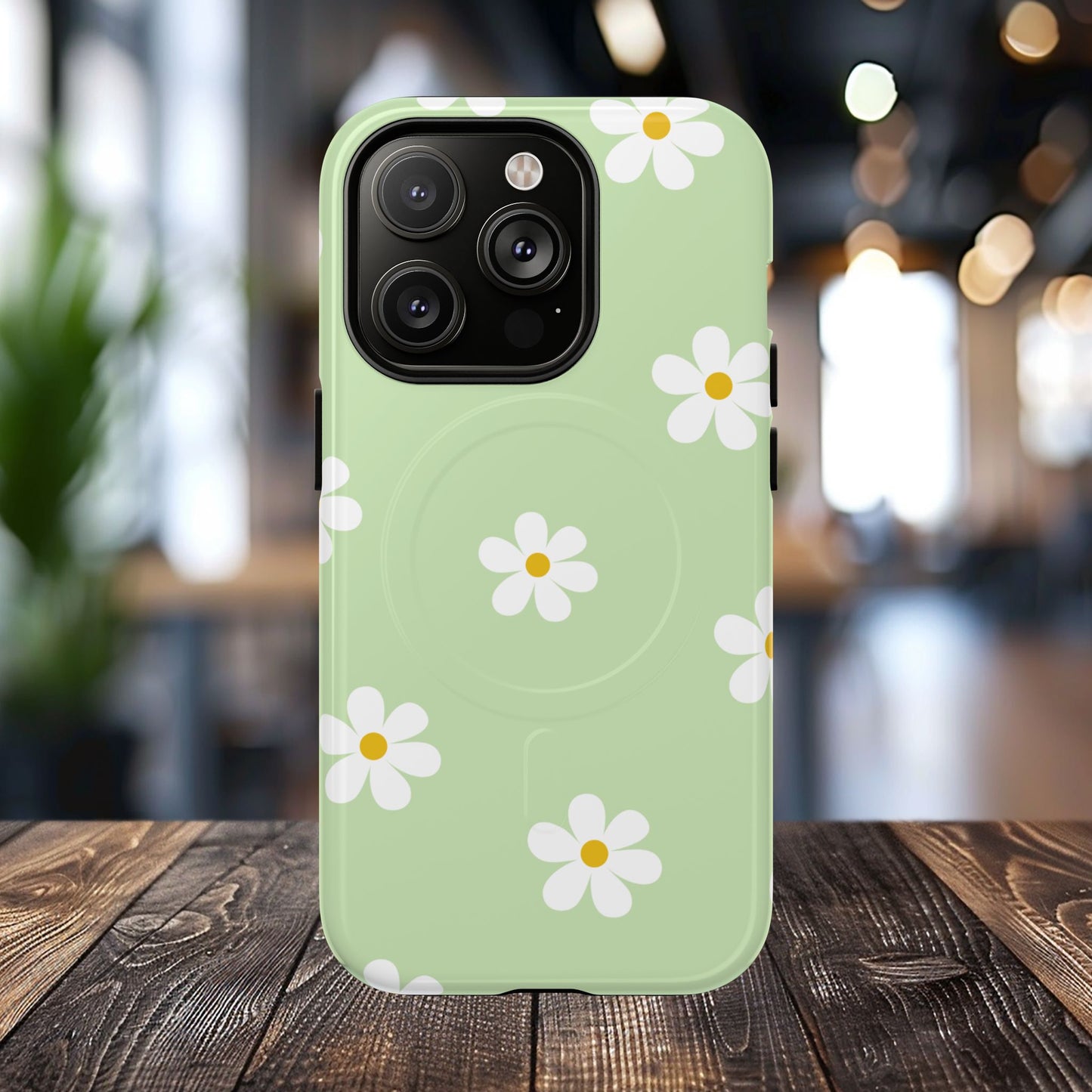 Floral Tough Magnetic Case, Flower iPhone Cover, Cute iPhone Case, Nature Inspired Accessory, Gift for Plant Lovers