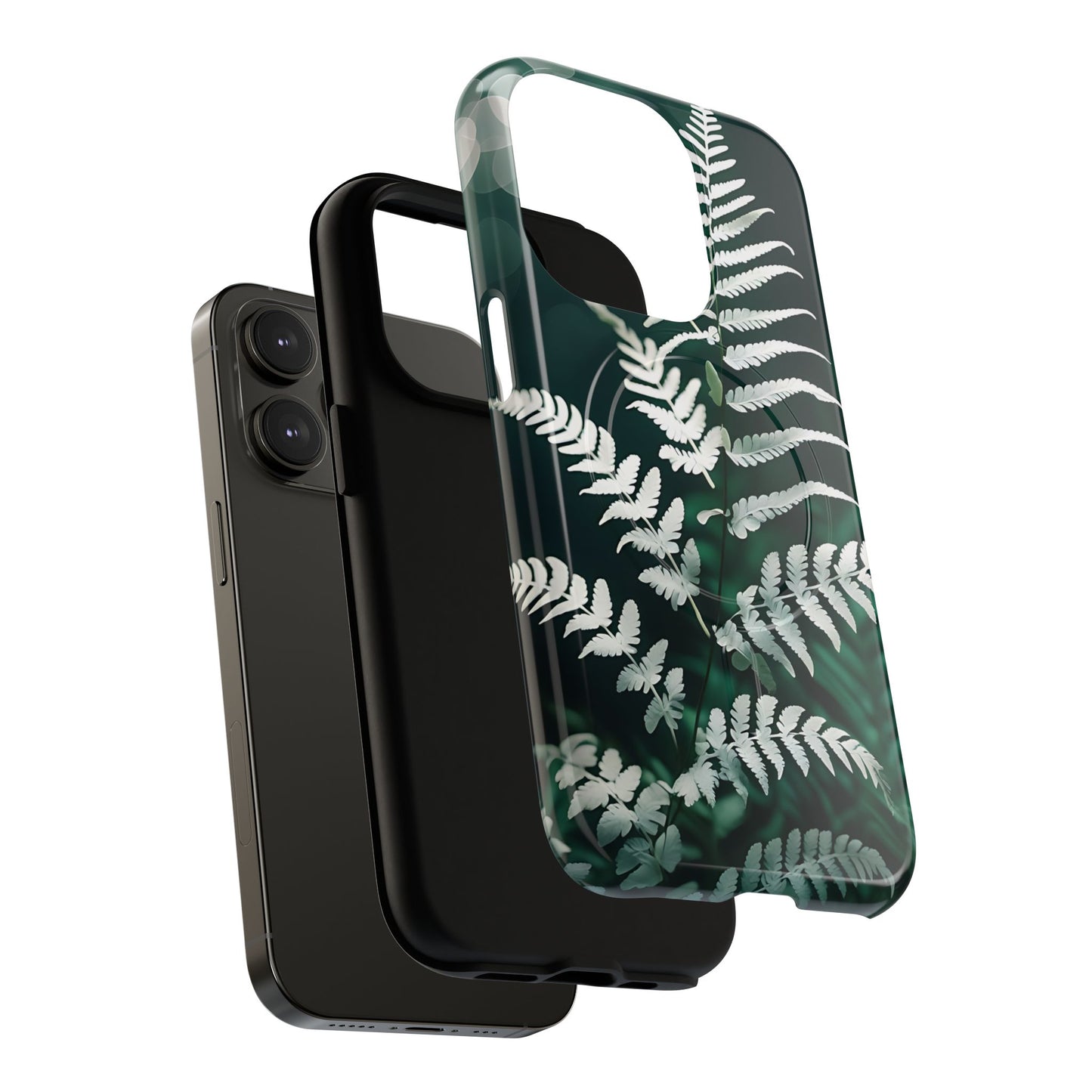 Elegant Fern Design Phone Case, Tough iPhone Cover, Nature Lover Gift, Botanical Phone Protector, Eco-Friendly Accessory