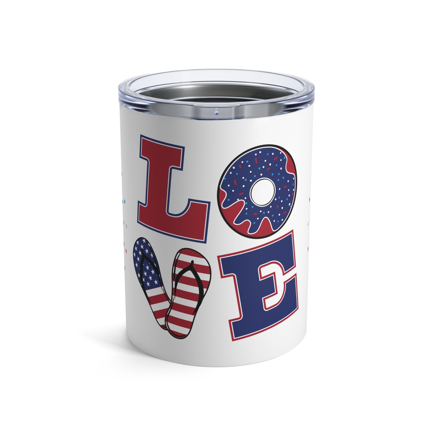 Patriotic Love Tumbler 10oz