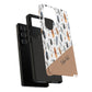 Personalized Whispering Feathers Tough Case — Dark Feather Protective Phone Case for Samsung & Google