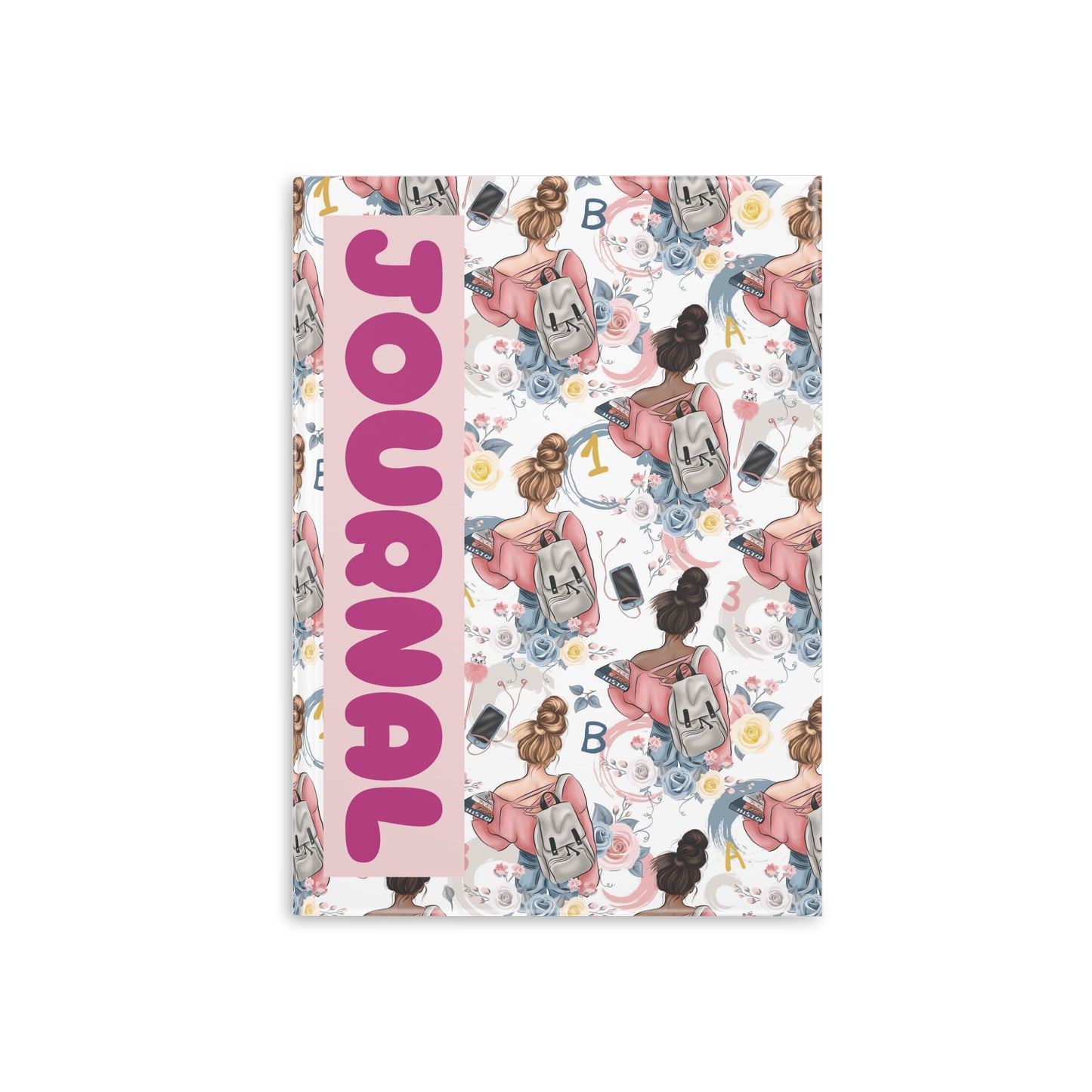 Study Chic Dotted Hardcover Journal with Puffy Covers