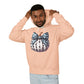 Polka Dot Pumpkin Charm Lightweight Hooded Sweatshirt