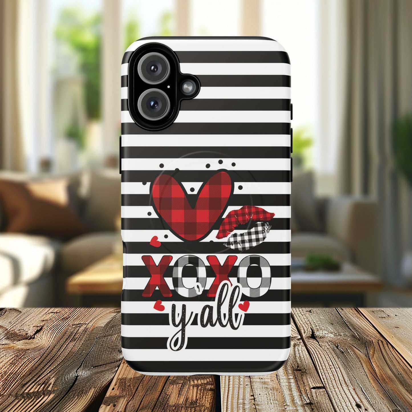 Stylish Tough Magnetic Phone Cases, Trendy Gifts for Her, Holiday Accessories, Floral Design, Cute Phone Protection