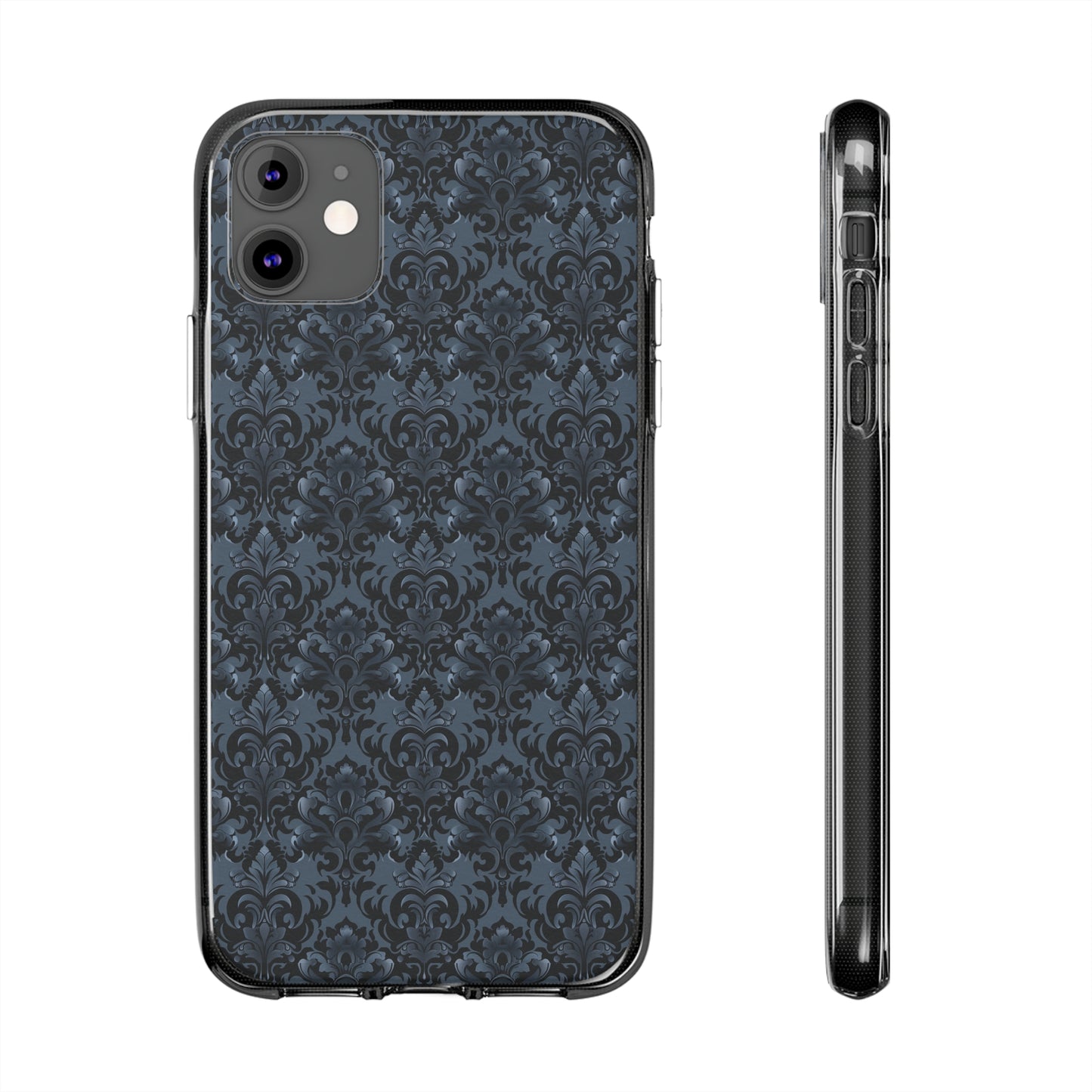 Opulent Dusk Clear Silicone iPhone Cases