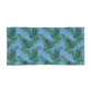 Tropical Bliss Blue Beach Towel