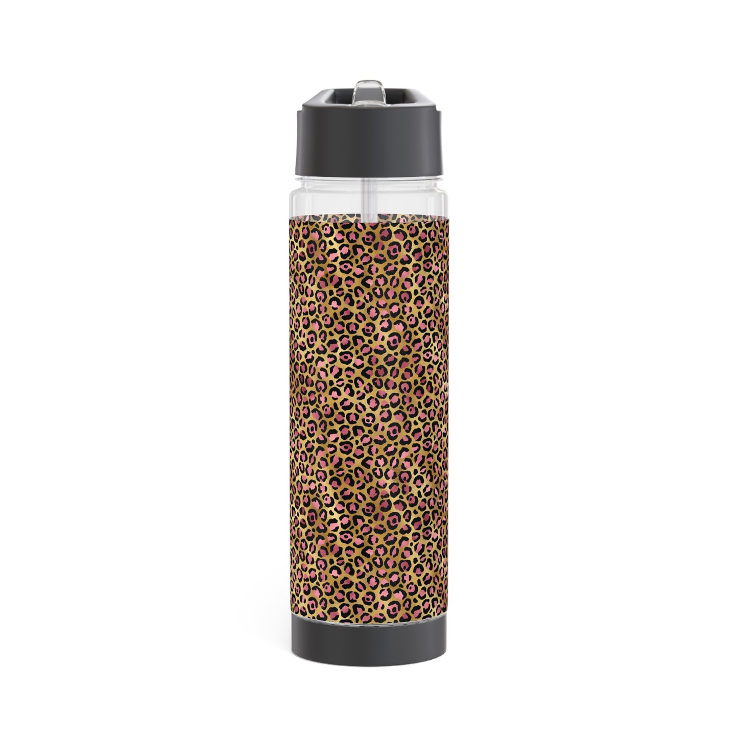 Leopard Luxe Infuser Water Bottle