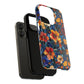 Cathedral Petals Tough Magnetic iPhone Case, Durable, Stylish, Unique Floral Design, Gifts for Her, Birthday, Everyday Use, Stained Glass iPhone Case.
