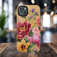 Sunset Botanica Tough iPhone Magnetic Case, Gifts for Her, MagSafe® iPhone® Tough Case, iPhone 13, 14, iPhone 15, iPhone 16, 17, Pro, Pro Max, Plus.