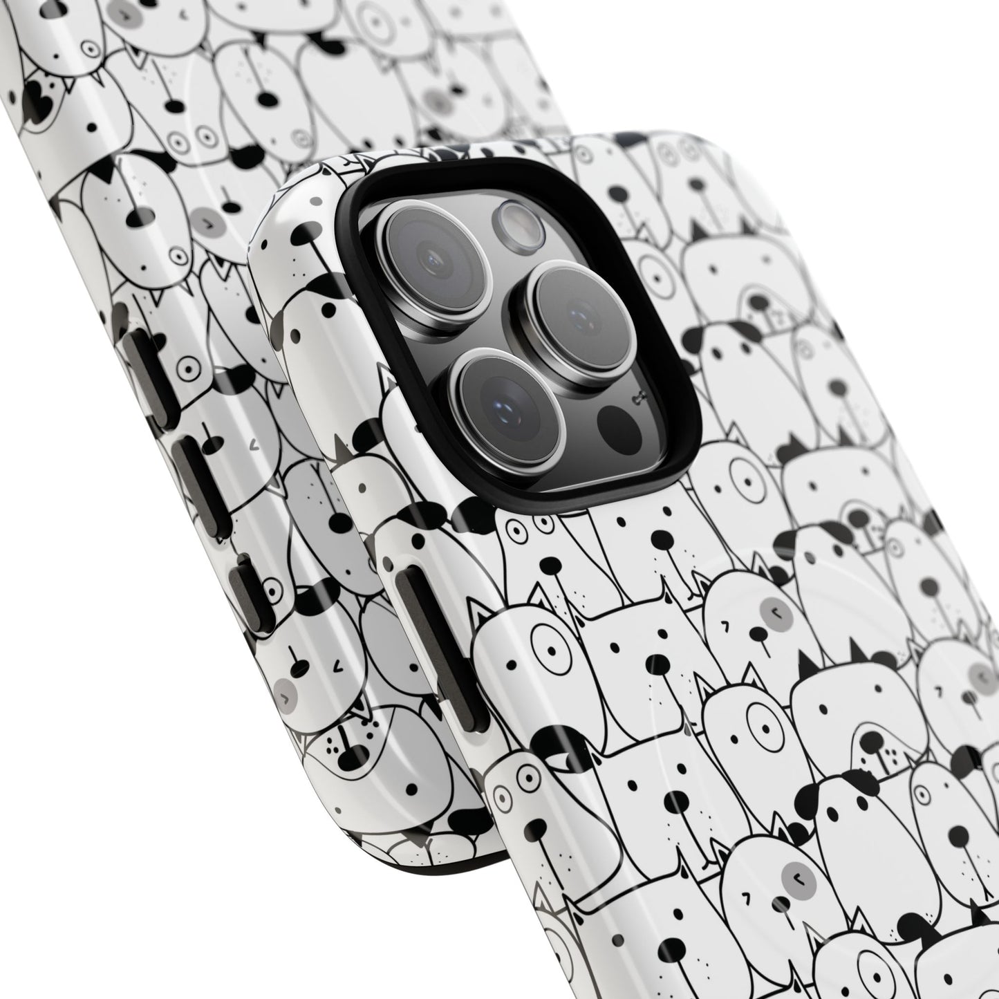 Cute Animal Pattern Phone Case, Tough Magnetic Cases for Pet Lovers, Gifts for Birthday, Holiday, Cute Accessories, Phone Covers