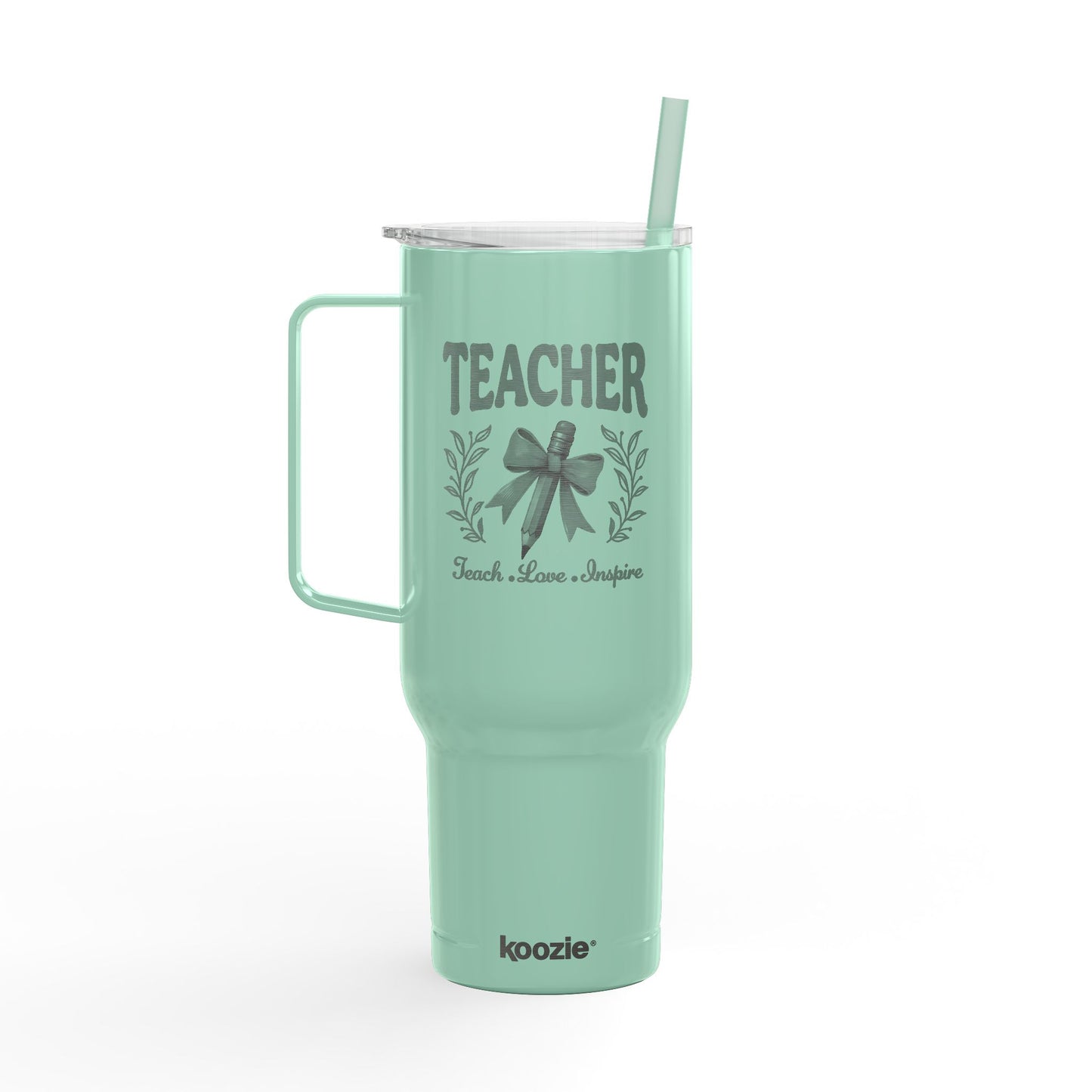 Engraved Teacher Insulated Tumbler, 40oz Travel Mug, Personalized Gift for Teachers, Student Appreciation, Custom Drinkware