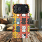 Cute Cat Magnetic Phone Cases for Pet Lovers, Durable Cases, Animal Design, Fun Gift, Unique Accessories