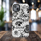 Loved John 3:16, Inspirational Gift, Tough iPhone Magnetic Case Scripture, Sunflower Bible Verse, MagSafe® iPhone® Tough Case, iPhone 14, iPhone 15, iPhone 16, Pro, Pro Max, Plus