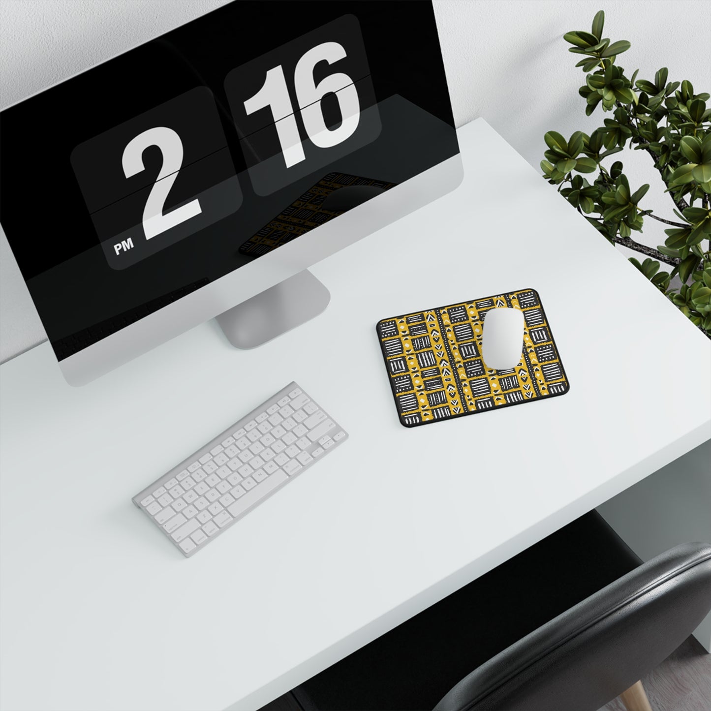 Tribal Vibes Stylish Non-Slip Gaming Mouse Pad with Modern Design