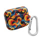 Cosmic Swirl AirPod Case - Colorful Protective Cover for Music Lovers
