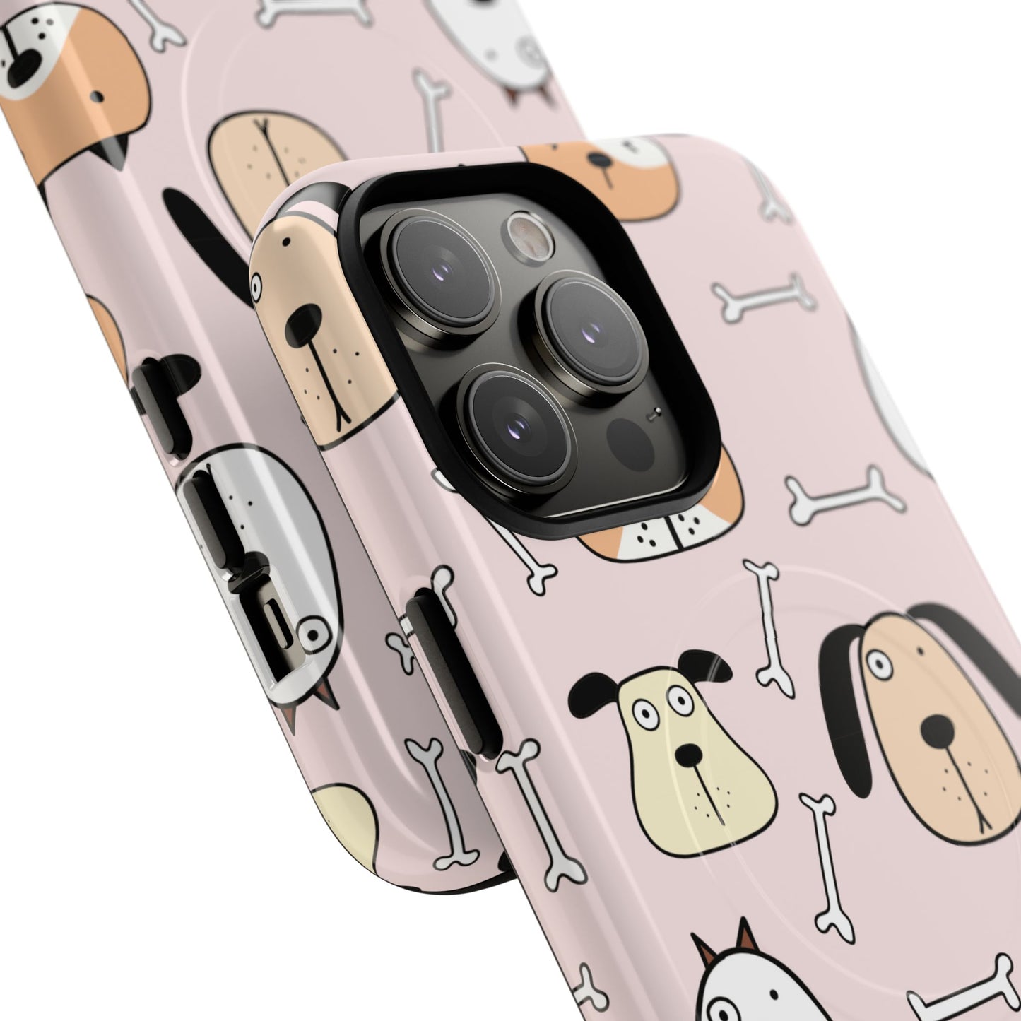 Cute Dog iPhone Case, Tough Magnetic Cases for Pet Lovers, Dog-Themed Accessories, Gift for Dog Owners, Unique iPhone Cover