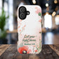 Let your Light Shine Matthew 5:16, Inspirational Gift, Tough iPhone Magnetic Case Scripture, Floral Bible Verse, MagSafe® iPhone® Tough Case, iPhone 14, iPhone 15, iPhone 16, Pro, Pro Max, Plus.