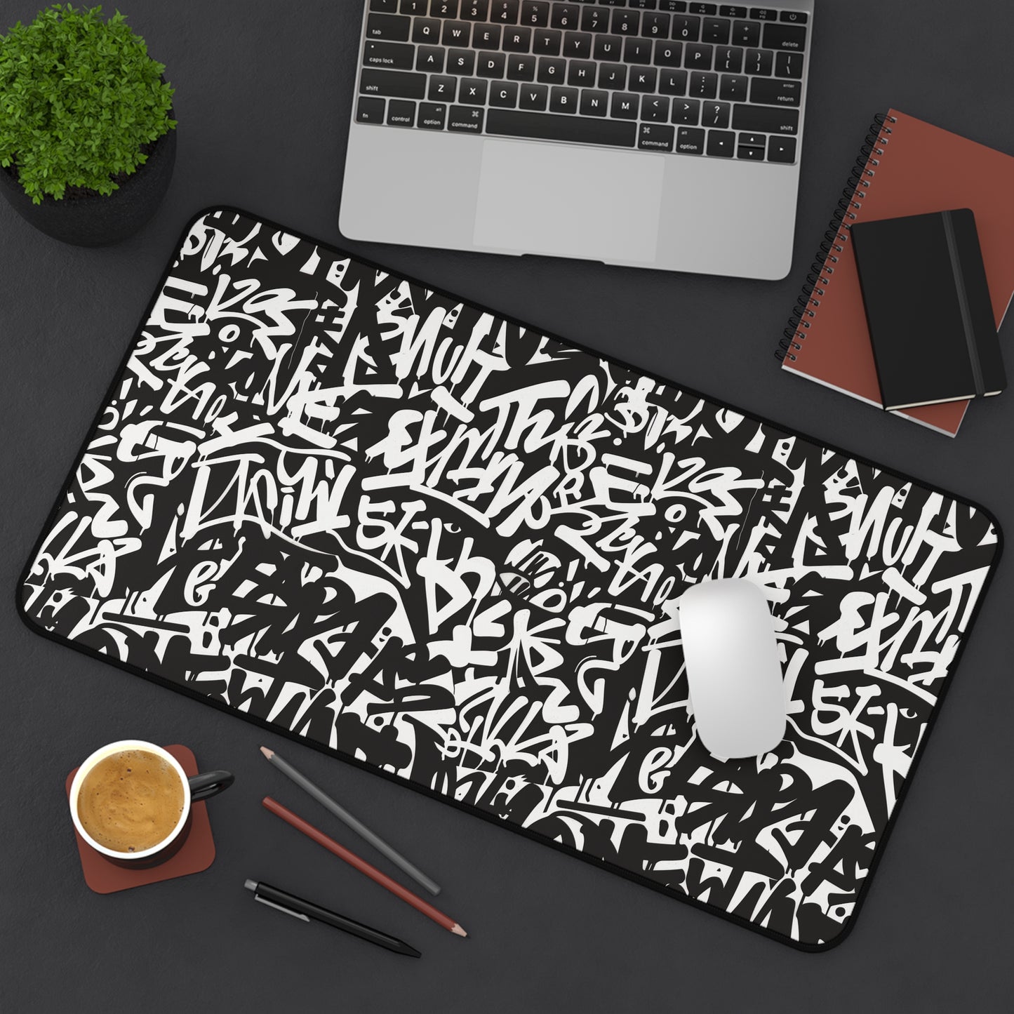 Urban Graffiti Desk Mat