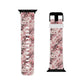 Cherry Blossom Floral Apple Watch Band - Elegant Design.