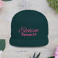 Pink Elohim Snapback Cap - Faith-Inspired Flat Bill Hat, Baseball Hat, Perfect for Gifts, Daily Wear, Spiritual Events