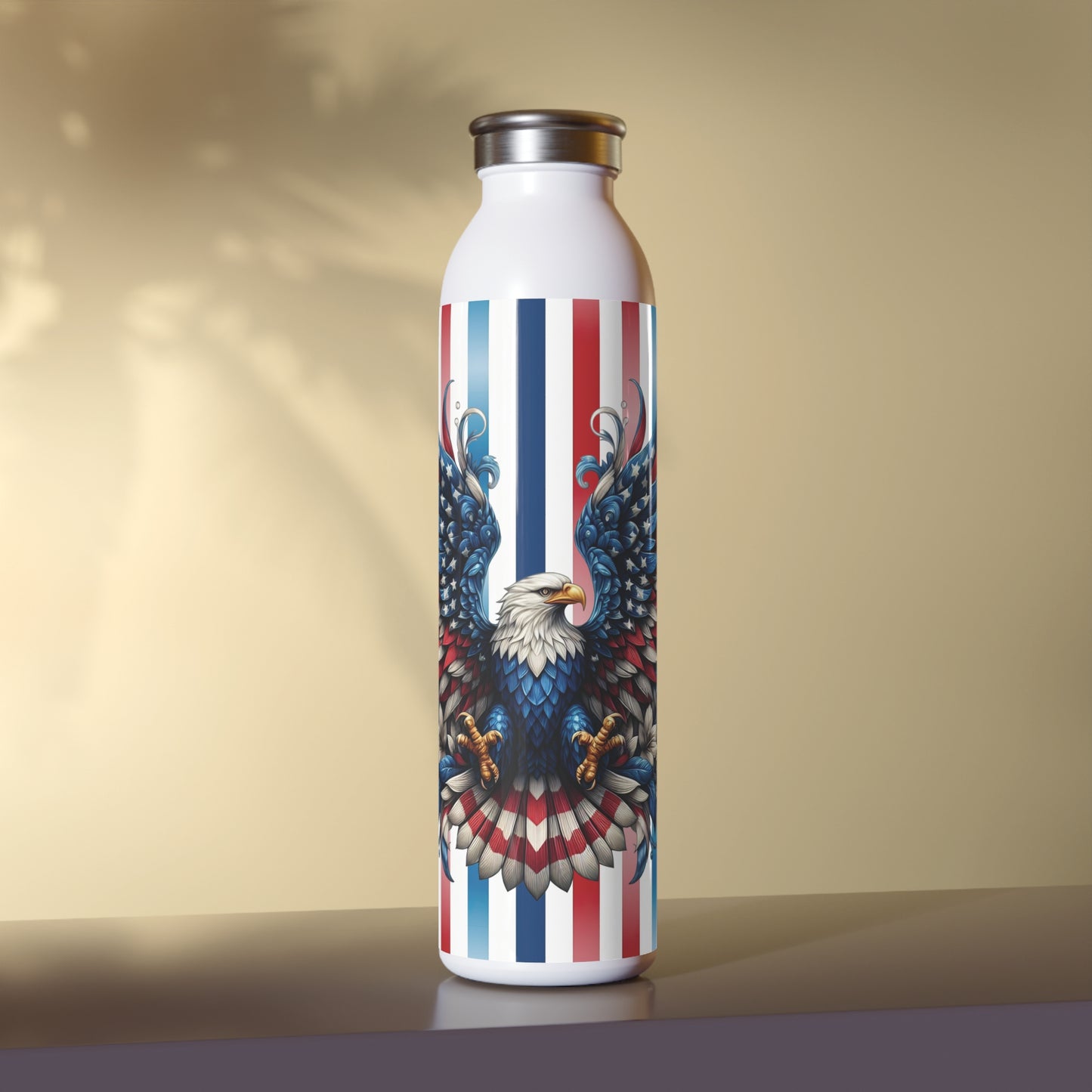 Patriotic Pride Slim Water Bottle