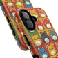 Cute Kawaii Cat iPhone Case, Tough Magnetic iPhone Case, Animal Lover Gift, Kawaii iPhone Cover, Fun Cat Design