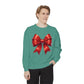 Bow Charm Valentines Unisex Comfort Colors Garment-Dyed Sweatshirt