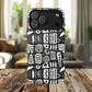 Modern Abstract Geometric Tough Magnetic Phone Case, Durable Phone Accessory, Gift for Him or Her, Artistic Design, Modern Decor