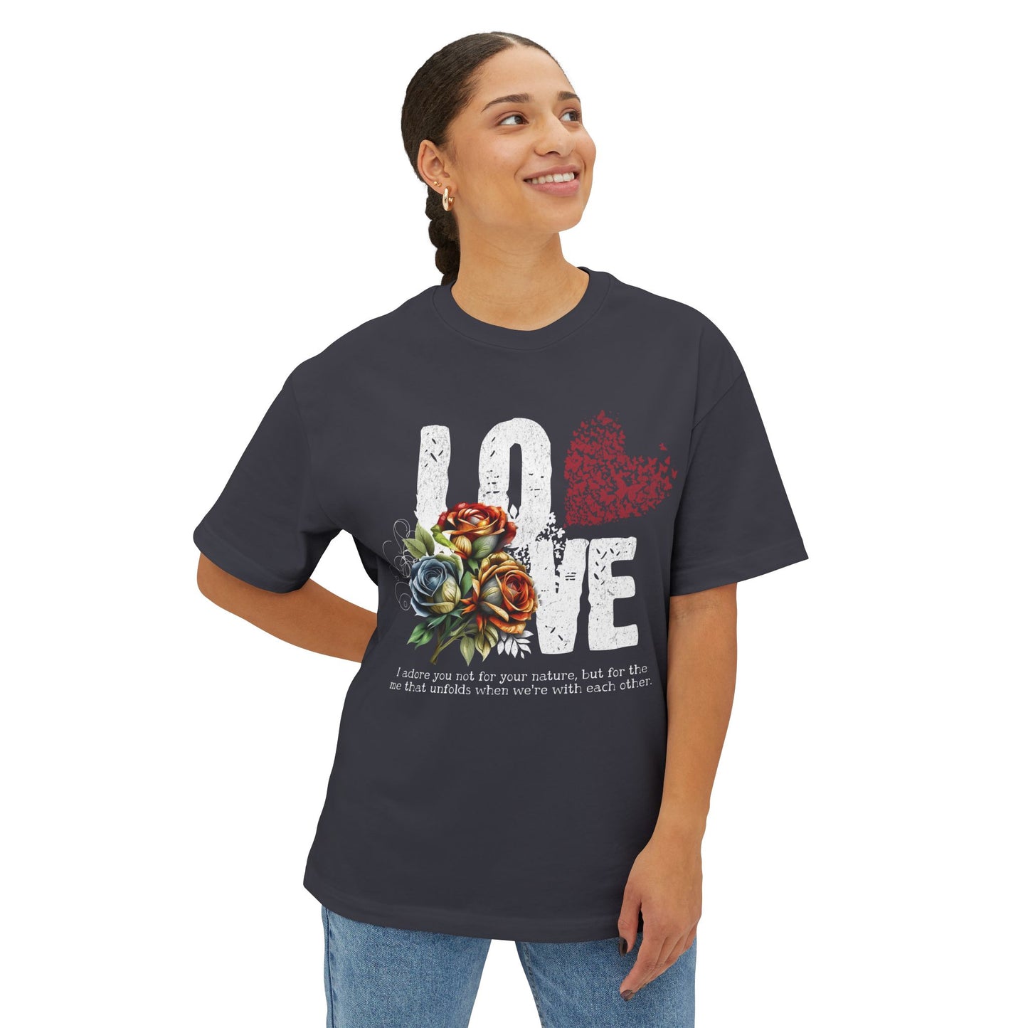 Love Always Unisex Oversized Bella Canvas Boxy Tee