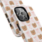 Cute Bear Pattern Magnetic Phone Case, Durable Animal Design, Gift for Kids, Trendy Case for iPhone, Cute Phone Accessory