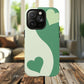 Tough Magnetic iPhone Case with Heart Design, Perfect for Gifts, Valentine's Day, Everyday Use, Stylish Protection, IPhone Cover