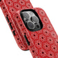 Stylish Geometric Magnetic iPhone Cases, Floral iPhone Cover, Durable Smartphone Cases, Trendy Accessories, Gift for Her