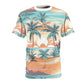 Sunset Paradise Unisex Tee (AOP)