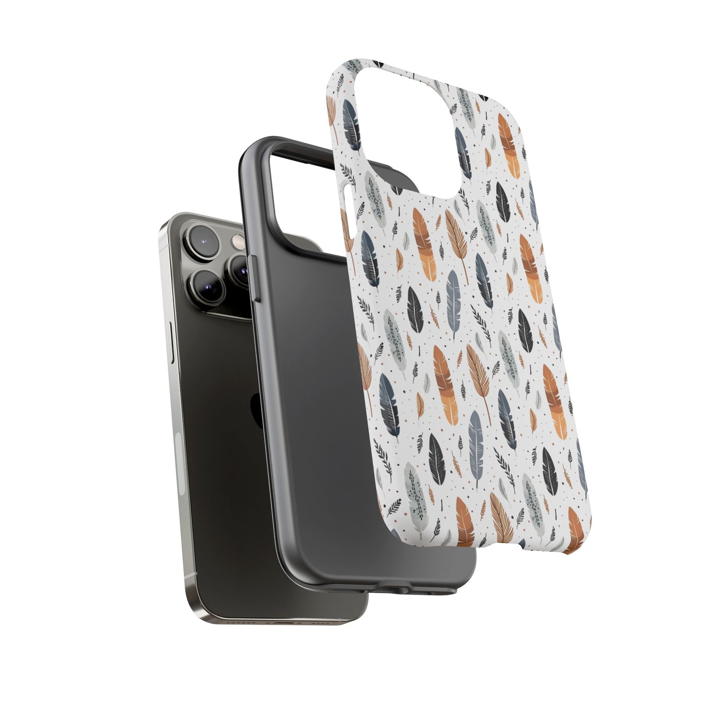 Whispering Feathers iPhone Tough Cases