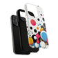 Vibrant Bubble Bloom Galaxy Magnetic iPhone Cases, Artistic Protection for Your Device, Gift for Tech Lovers, Colorful Designs, Unique iPhone Accessories