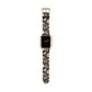 Blossom Elegance: Noir Garden Floral Watch Band - Stylish Floral Design for Smartwatches