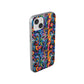 Psychedelic Visions Flexi iPhone and Samsung Case - Colorful Abstract Design.
