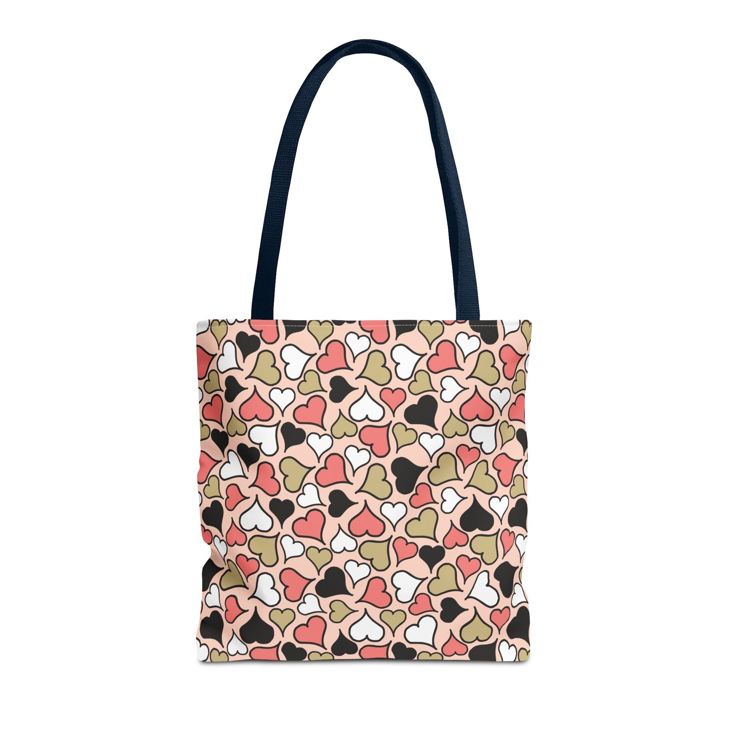Heart Patterned Tote Bag - Cute & Stylish Carryall for Every Occasion