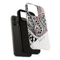 InkWhirl Fusion Stylish Tough Magnetic iPhone Case,  Unique Design, Gift for Him/Her, Trendy Accessory, Artist Collaboration, Durable Protection,Magsafe iPhone case