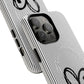 Tough Magnetic Phone Case with Heart & Cross Design, Durable Phone Cover, Unique Gift for Her, Stylish Accessory, Everyday Use